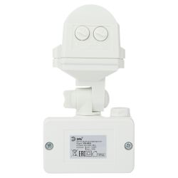 Датчик движения ЭРА MD 02 прожекторный 1200Вт IP-44 12м | Датчики движения