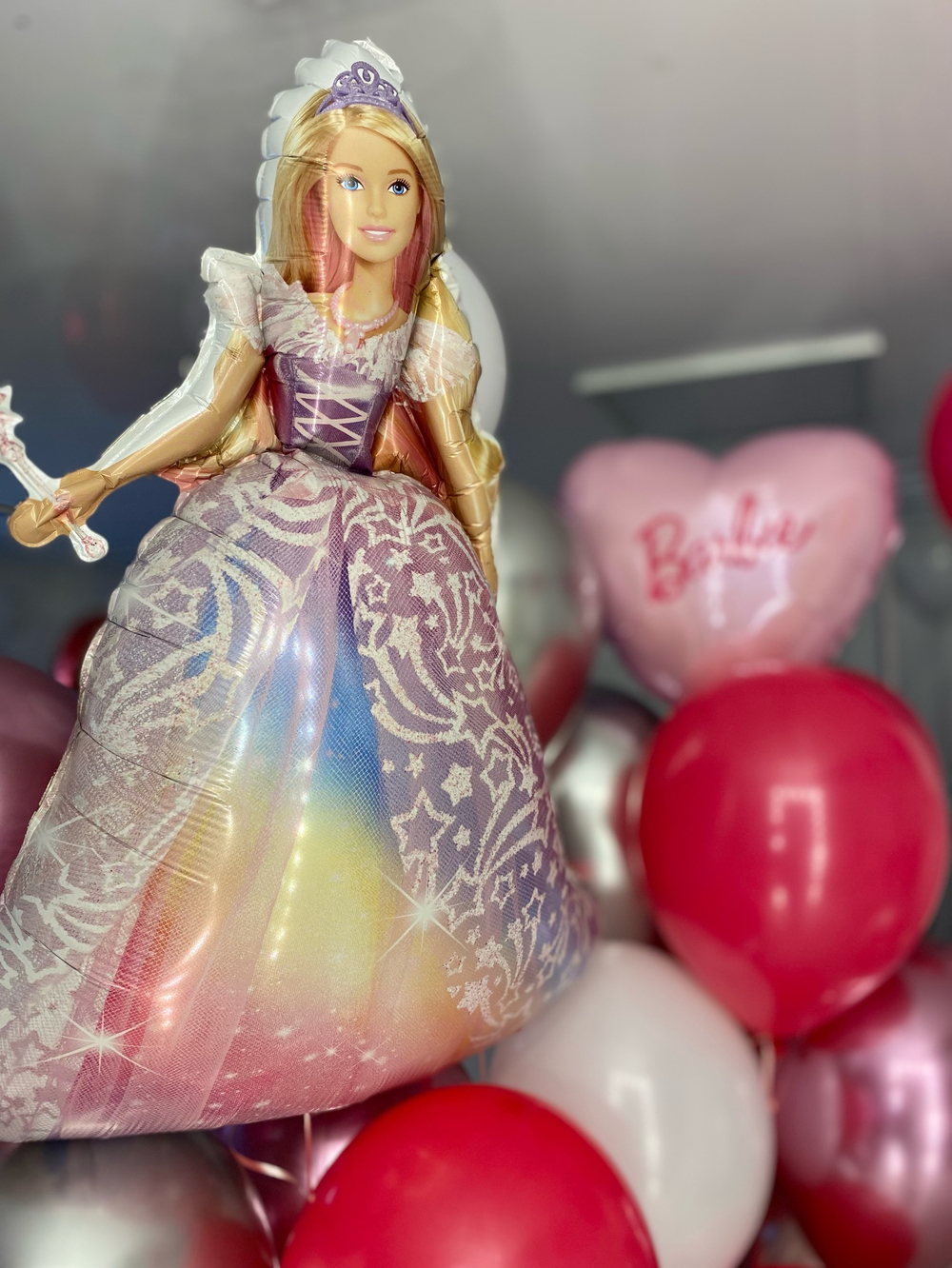 Воздушные шары Барби №536