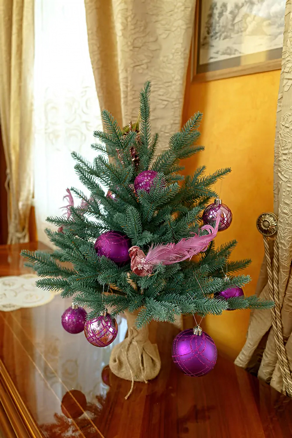 Ель искусственная Царь елка Адель голубая 60 см