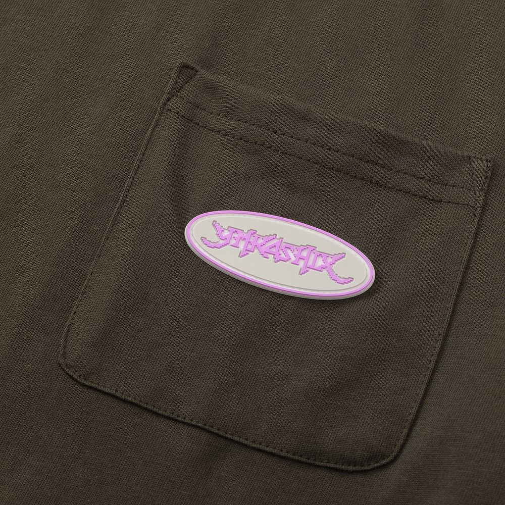 Футболка Ymkashix Logo face коричневый