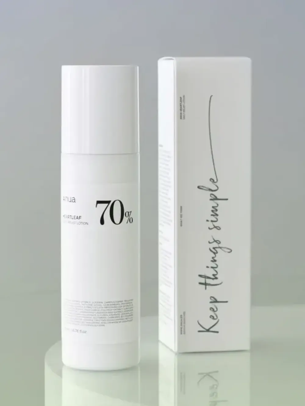 Успокаивающий лосьон для лица с экстрактом хауттюйнии ANUA Heartleaf 70% Daily Lotion 200 мл