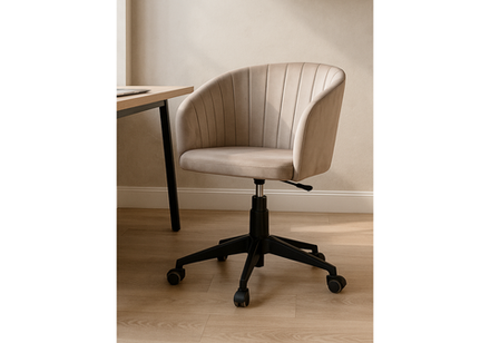Офисное кресло Woodville Тибо светло-коричневый
