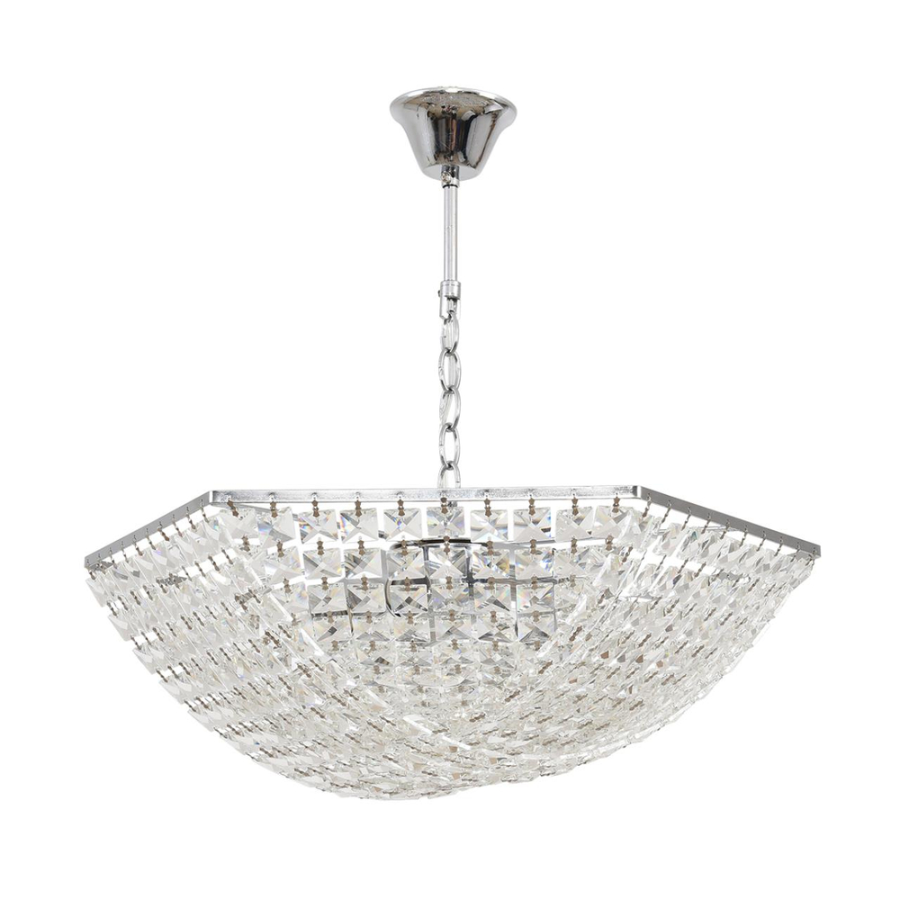 8377/5 NEOCLASSI LN26 208 хром/прозрачный, металл/хрусталь Люстра подвесная E27 5*60W 220V AMALIA