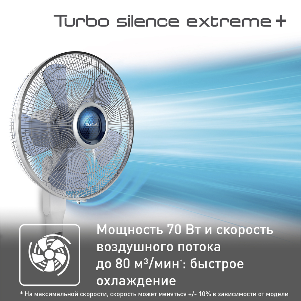 Напольный вентилятор Tefal Turbo Silence Extreme VF5870F0