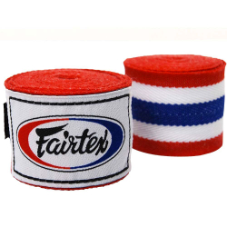Бинты Fairtex Handwrap HW2 Blue/Red 4.5 м