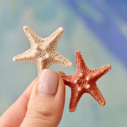 Молд силиконовый для творчества "Морские звезды и Рыбка" / форма для лепки из полимерной глины, пластилина, гипса, воска и мыла