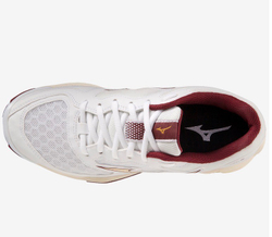 MIZUNO, WAVE PHANTOM 3, INDOOR, White/BRibbon/MP Gold, WOMEN, US 9,5 /EUR 40,5 /UK 7 /СМ 26,5