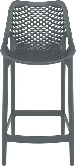 Полубарный стул Air 65 см серый