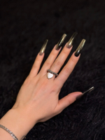 mini white love ring