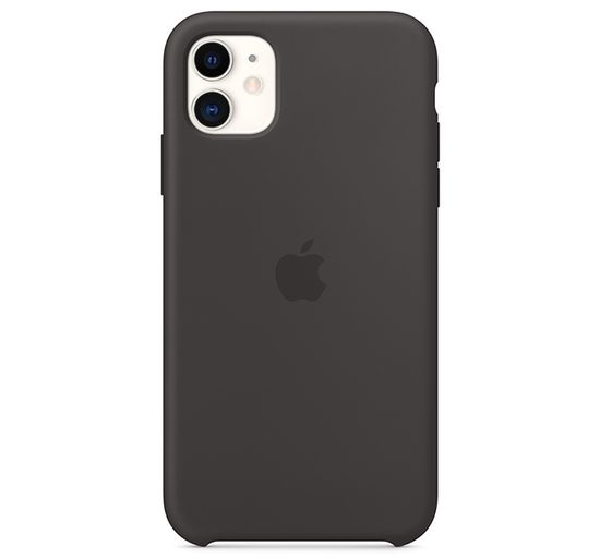 Чехол Silicone Case, для iPhone 11, Черный (Айфон 11) Силиконовый