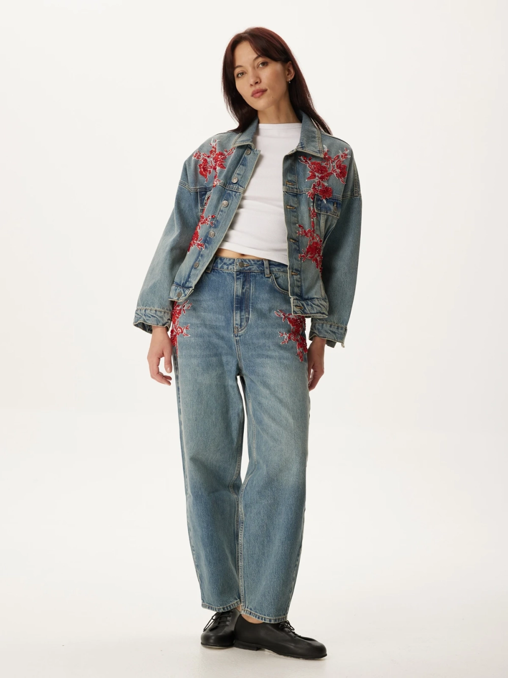 Жакет джинсовый АУРА, синий