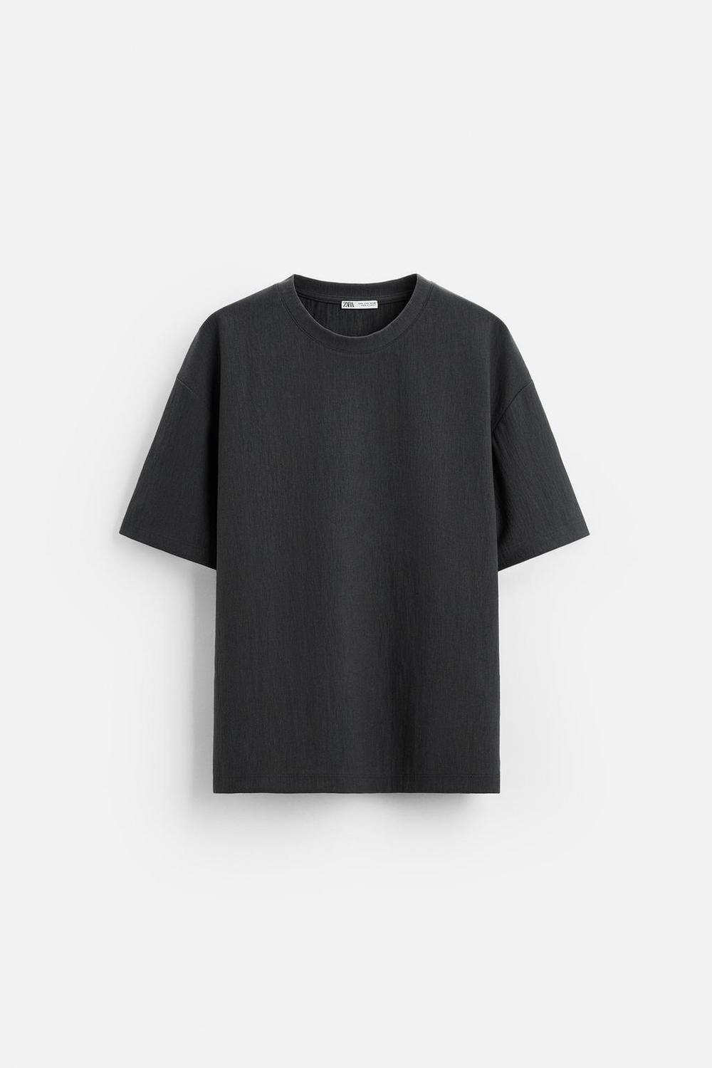 Футболка relaxed fit из рельефной ткани