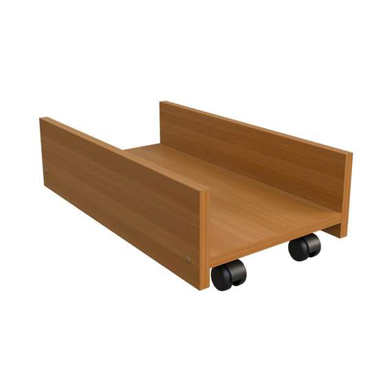 Подставка под системный блок на колесах ПФ009 250х500х150, вишня