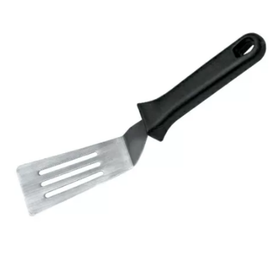 Лопатка металлическая перфорированная 10,5 см, пластиковая ручка, P.L. Proff Cuisine