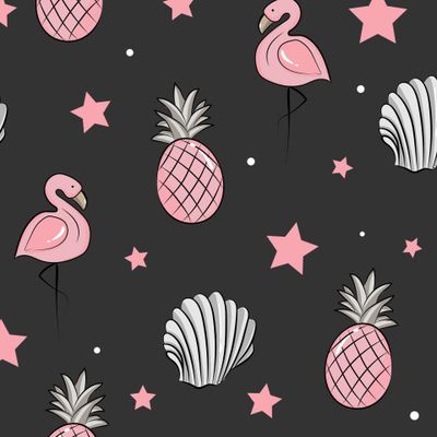 тропический принт