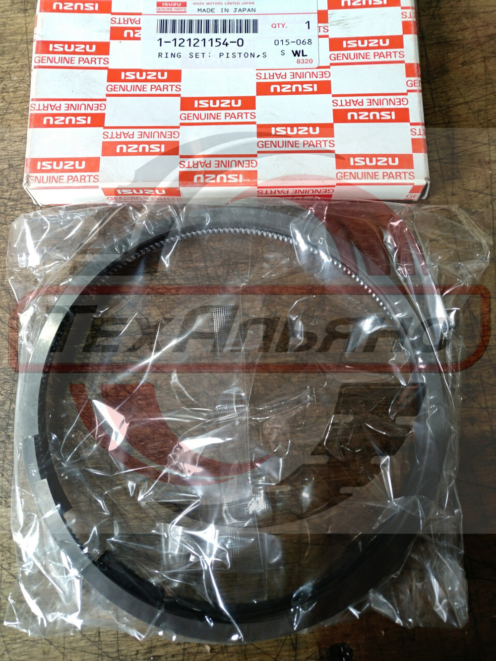 Кольца поршневые 1-12121154-0 набор 6WG1 ISUZU