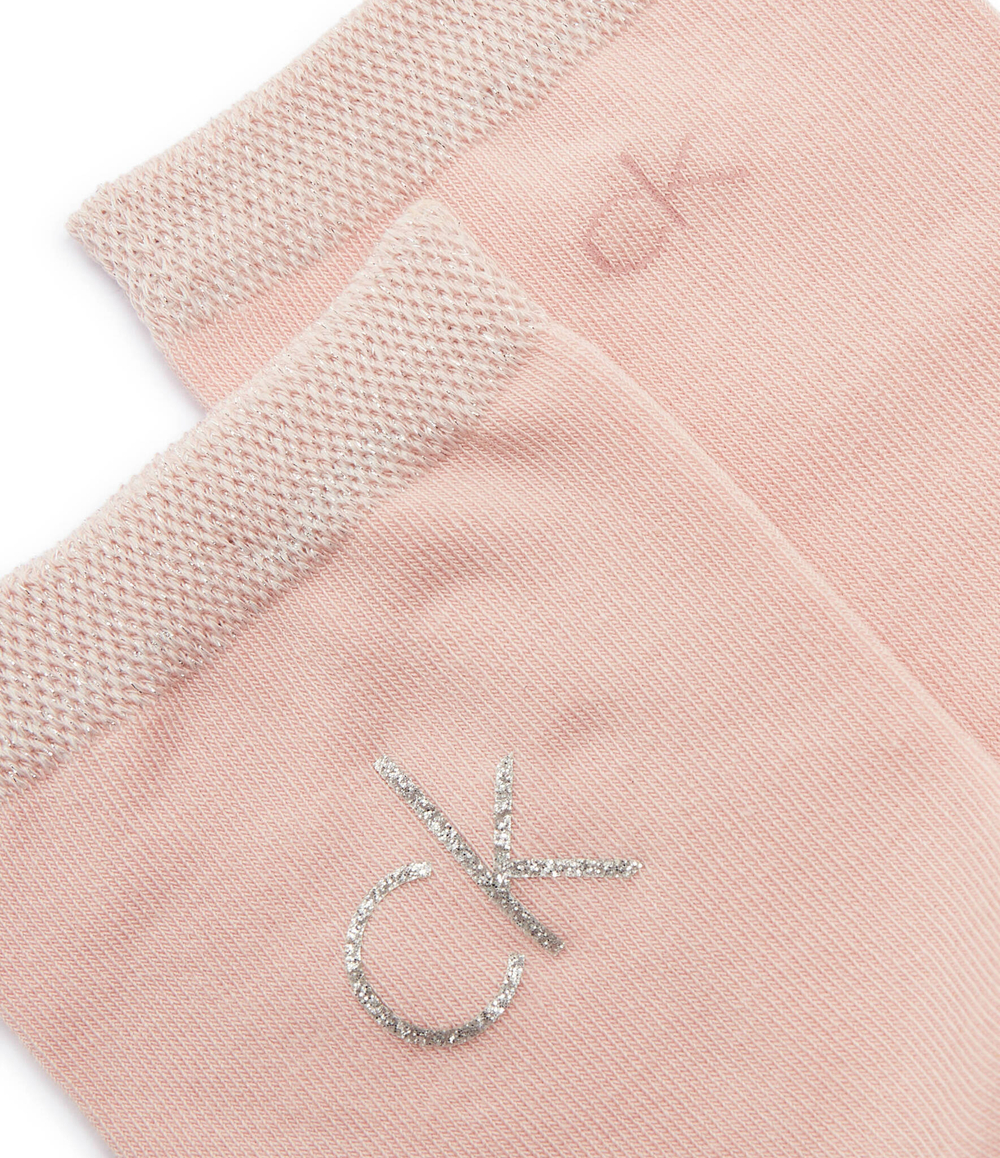 Носки 2 пары Calvin Klein - розовый(701229680)
