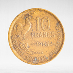 France, 10 Francs 1955 - Guiraud, VF