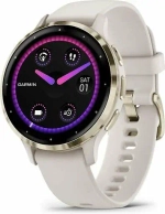 Умные часы Garmin Venu 3S 41 мм, кремово-золотистый (IVORY)