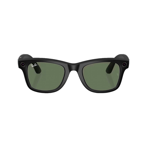 Умные очки Ray-Ban Wayfarer Matte Black / Transitions Graphite Green, 150-50