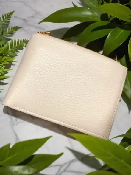 Кожаный кошелек маленький портмон