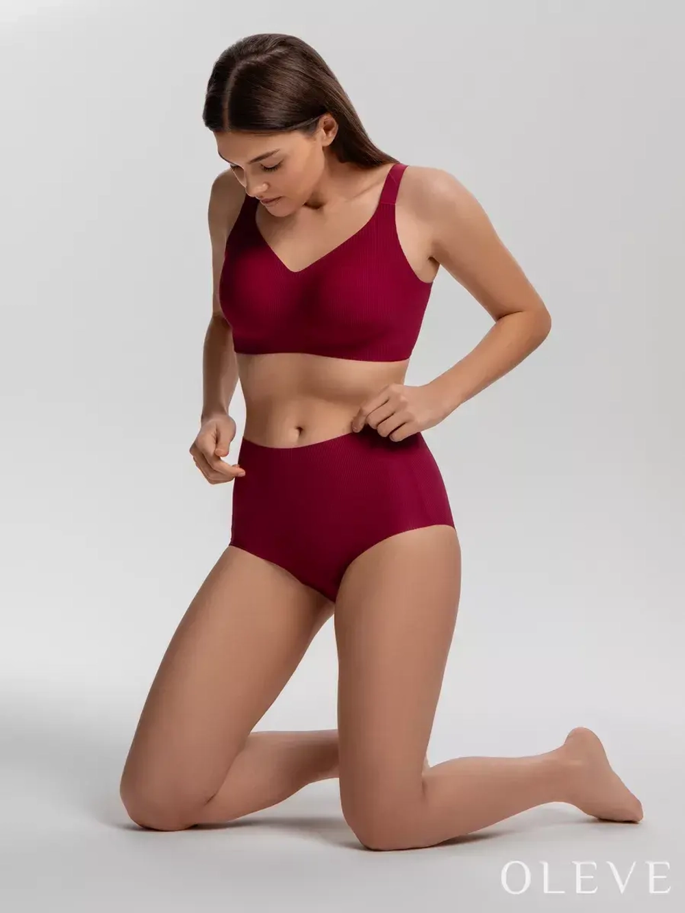 Бесшовный бюстгальтер Plus size