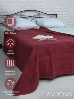 Простыня махровая гладкокрашеная