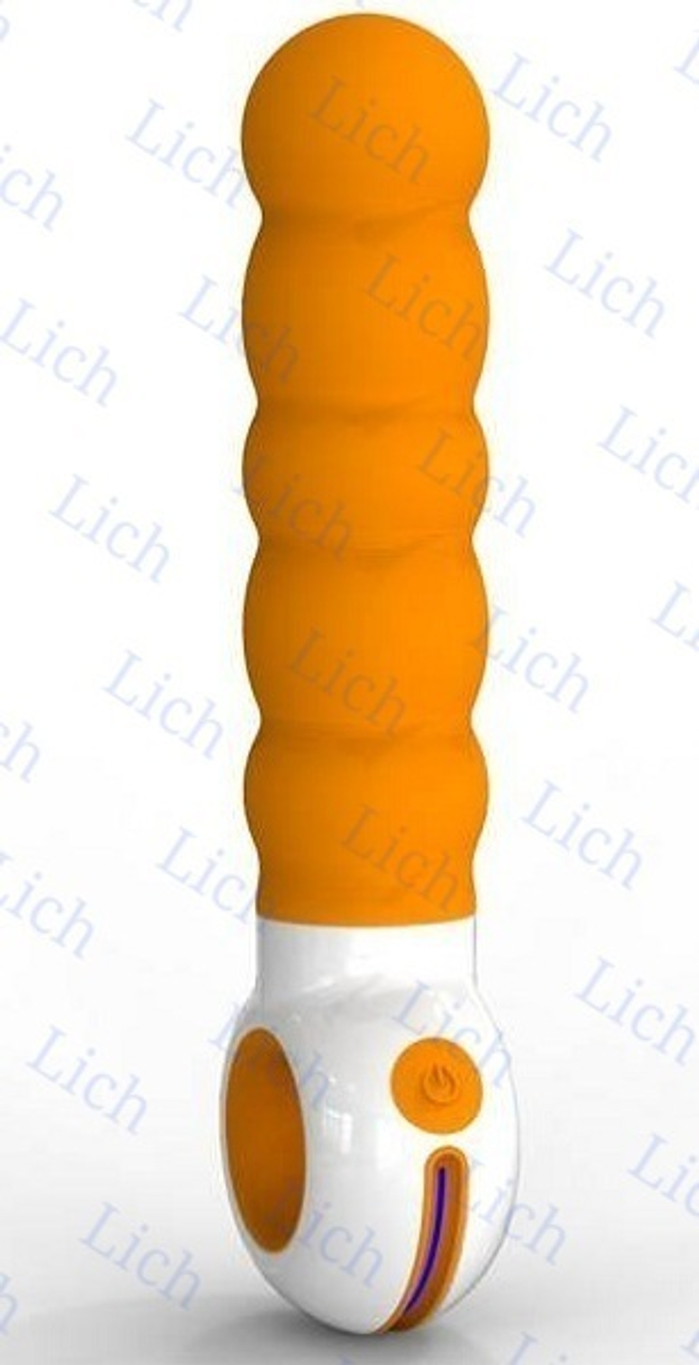 Водонепроницаемый оранжевый вибратор O-zone