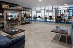 Кварц-винил SPC Damy Floor Chevron SPC 0,75мм 5,2 мм ПАЛЕ-РОЯЛЬ 1.676 м2