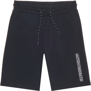 Шорты трикотажные ANTONY MORATO Черный/Термопринт: черно-белый логотип (Мальчик)