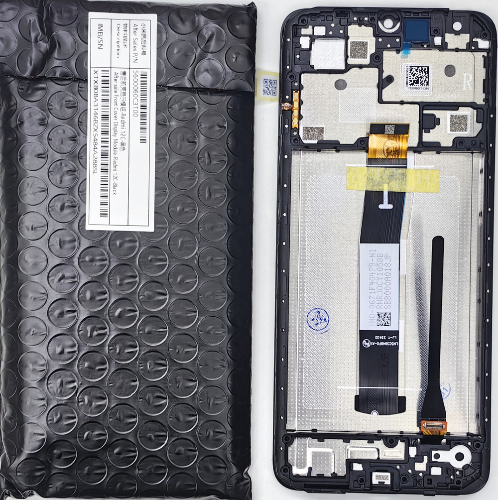 Дисплей Xiaomi Redmi 12C с рамкой (ORG)