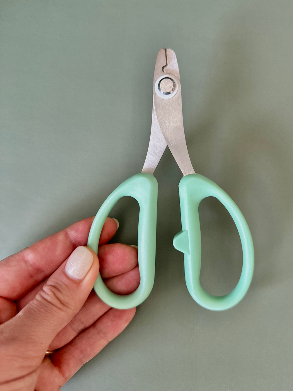 Ножницы и кусачки для флористической проволоки / Набор из двух инструментов для лепки декоративных цветов из сахарной мастики, глины, холодного фарфора