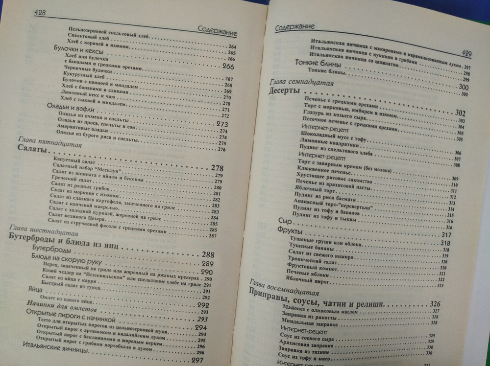 4 группы крови - 4 кухни