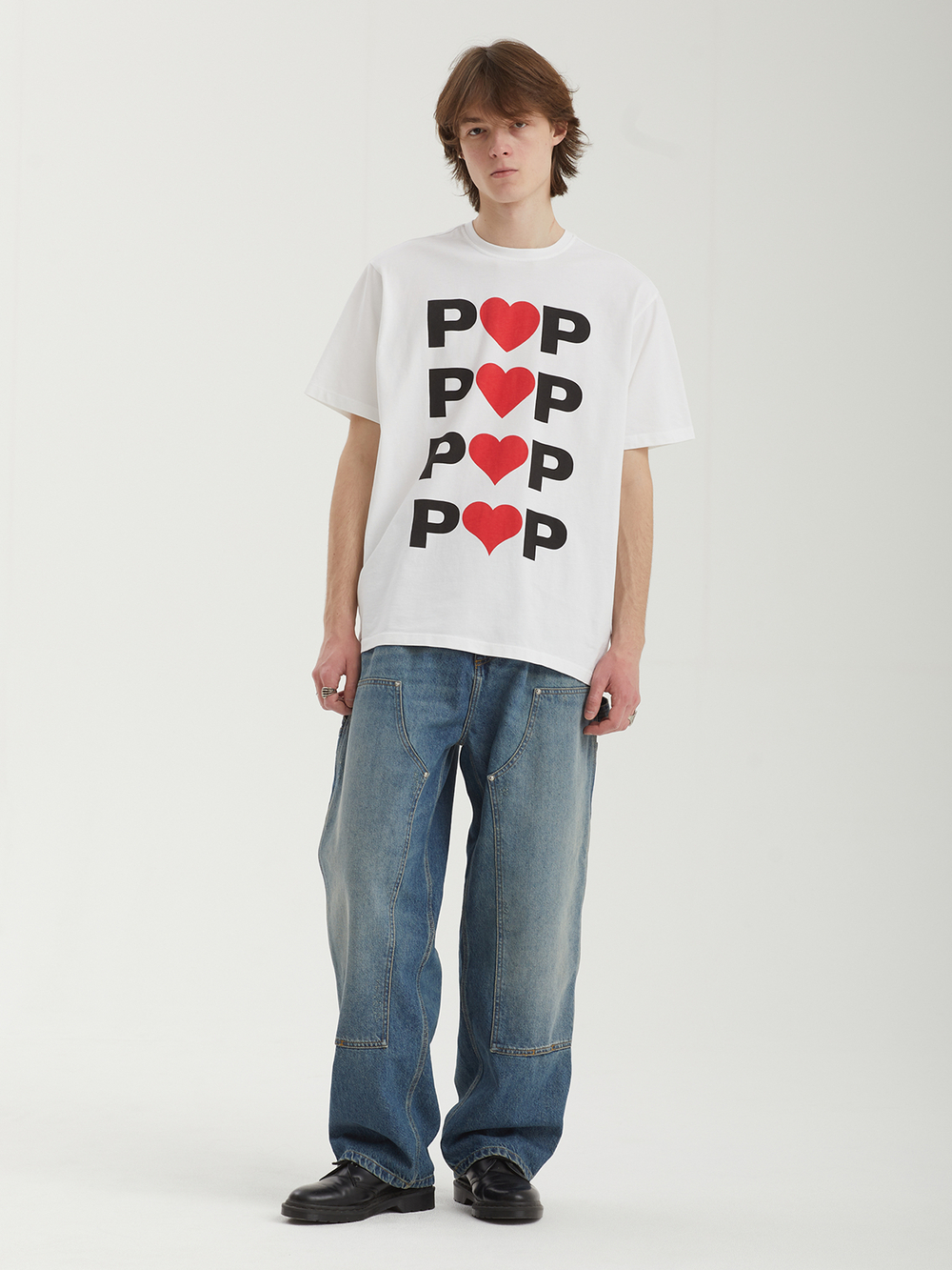 Мужская Футболка Hearts