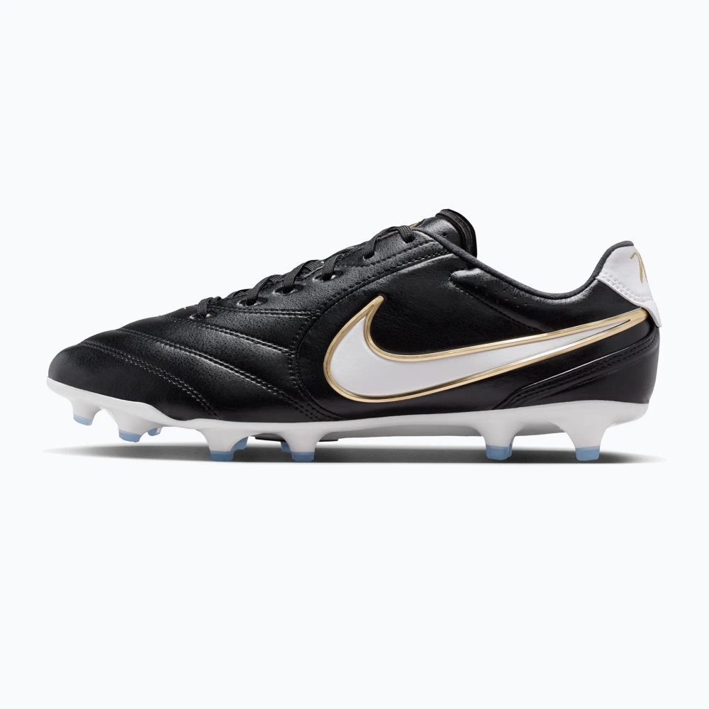 Футбольные бутсы Nike Tiempo Ligera Pro FG black/white