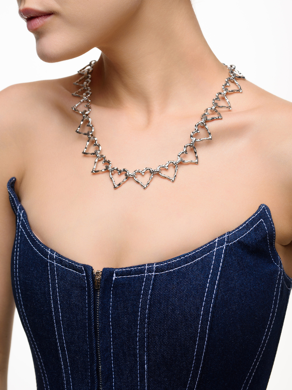 Колье "Wood Love" Silver