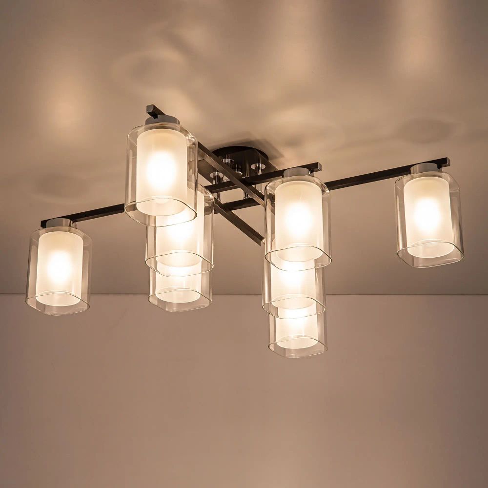 Citilux Диез CL111181 Люстра потолочная Чёрная