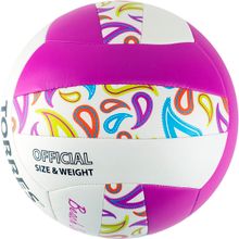 Мяч для пляжного волейбола TORRES Beach Sand Pink V32085B, размер 5