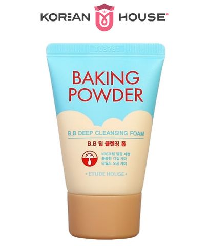 ETUDE HOUSE ПЕНКА ДЛЯ УМЫВАНИЯ МИНИАТЮРА BAKING POWDER BB DEEP CLEANSING FOAM, 30 ML