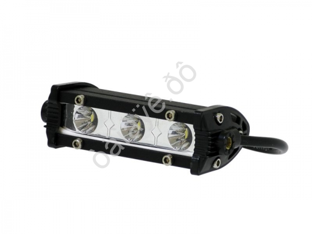 Прожектор LED-FLASH -прямоуг (W+W+FLASH)  3W (100*26*45) 3SMD Стробоскоп (12-36в) шт 12в03 M5