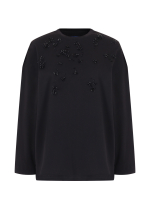 Лонгслив SHIMMER,черный