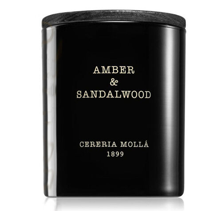 CERERIA MOLLA Свеча Amber & Sandalwood 600г