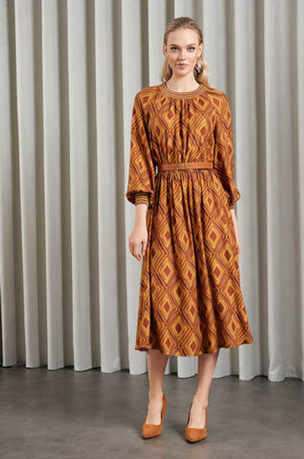 51508 Платье женское (карамельный мультиколор)