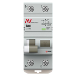 Автомат дифференциальный EKF rcbo6-1pn-10B-10-a-av