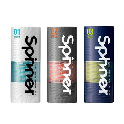 Мастурбатор Tenga Spinner Hexa оранжевый