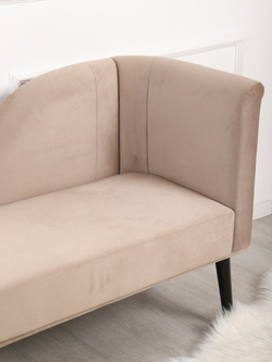 Кушетка Berger бежевый/венге