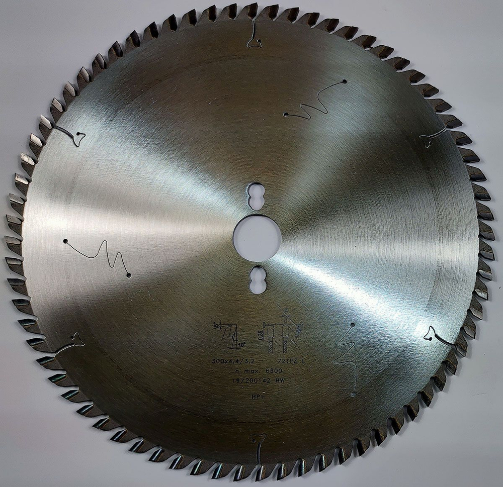 Пила дисковая TCT "Pilana" 300x4.4/3.2x30 z72 97 TFZ L HP+
