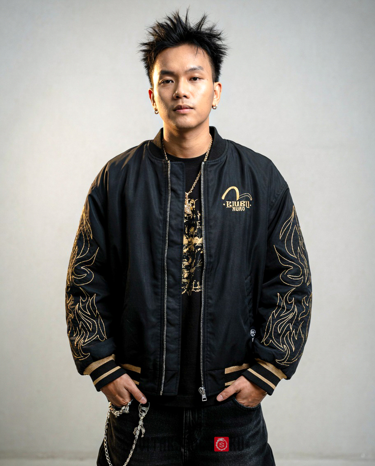 Бомбер Evisu Kuro