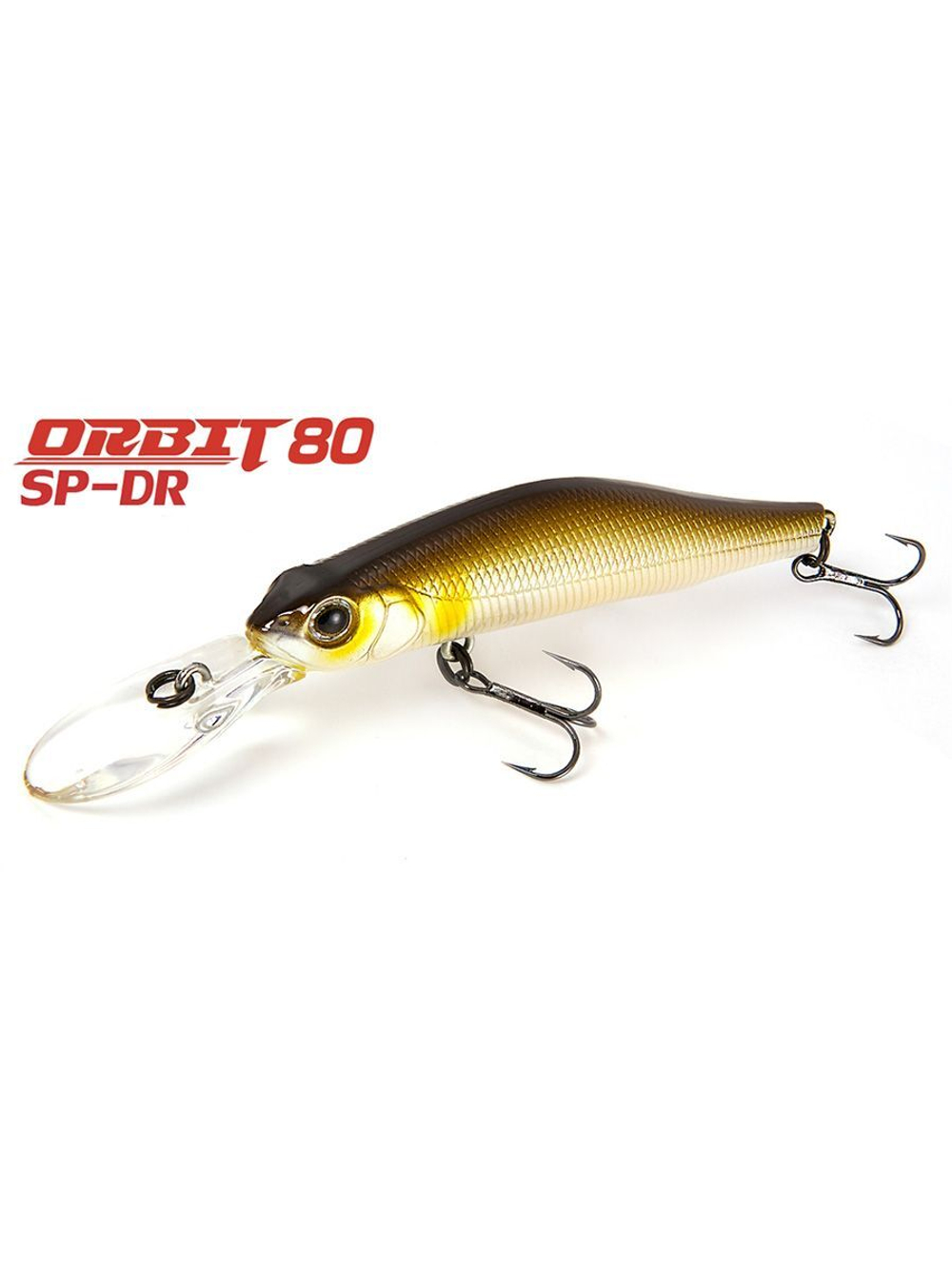 Воблер для рыбалки ZIPBAITS Orbit 80 SP-DR, 80мм, 9.0гр., заглубление 1.5-2.0м., цвет 537R, суспендер