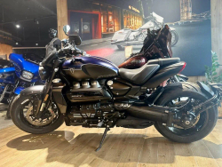 Triumph Rocket 3 R STORM BLUE SATIN